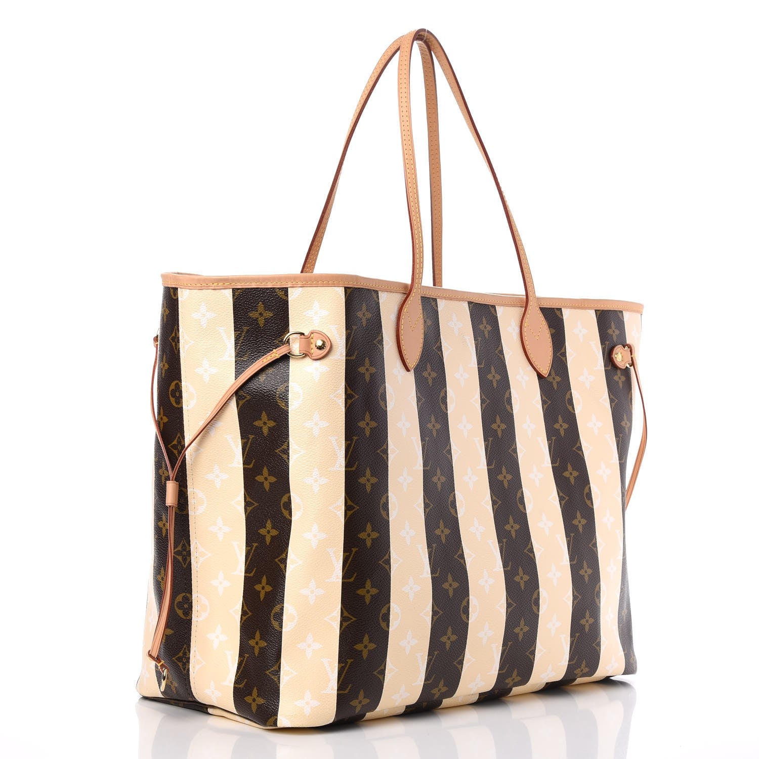 Louis Vuitton Monogram Rayures Neverfull GM 3 of 10