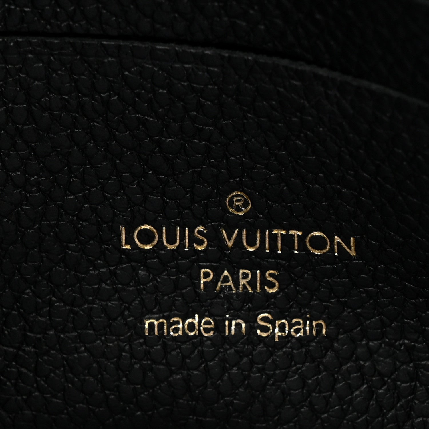 Louis Vuitton Empreinte Double Zip Pochette Black 7 of 7