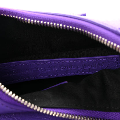 Balenciaga Agneau Arena Le Cagole Shoulder Bag XS Purple 8 of 11