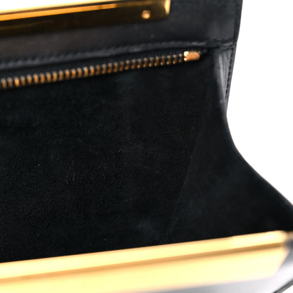 Saint Laurent Leather Lutetia Clutch Black 17 of 29