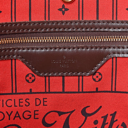 Louis Vuitton Damier Ebene Neverfull MM 6 of 15