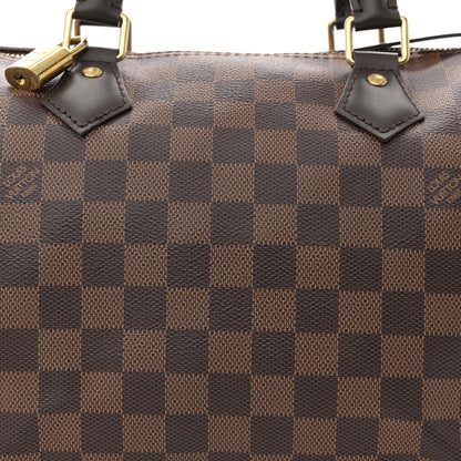 Louis Vuitton Damier Ebene Speedy 30 7 of 10