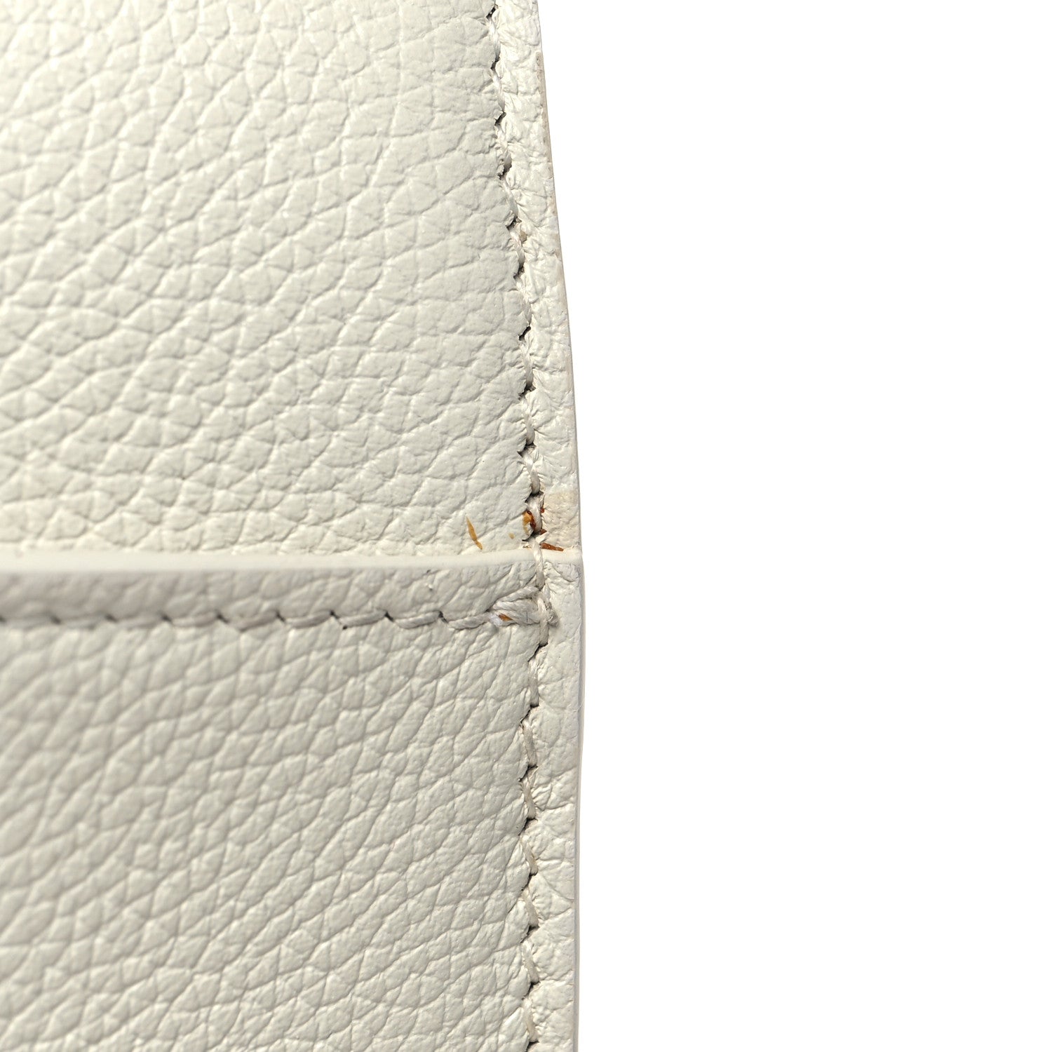 Balenciaga Grained Calfskin Small Hourglass Top Handle Bag White 14 of 14
