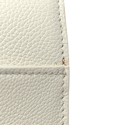 Balenciaga Grained Calfskin Small Hourglass Top Handle Bag White 14 of 14