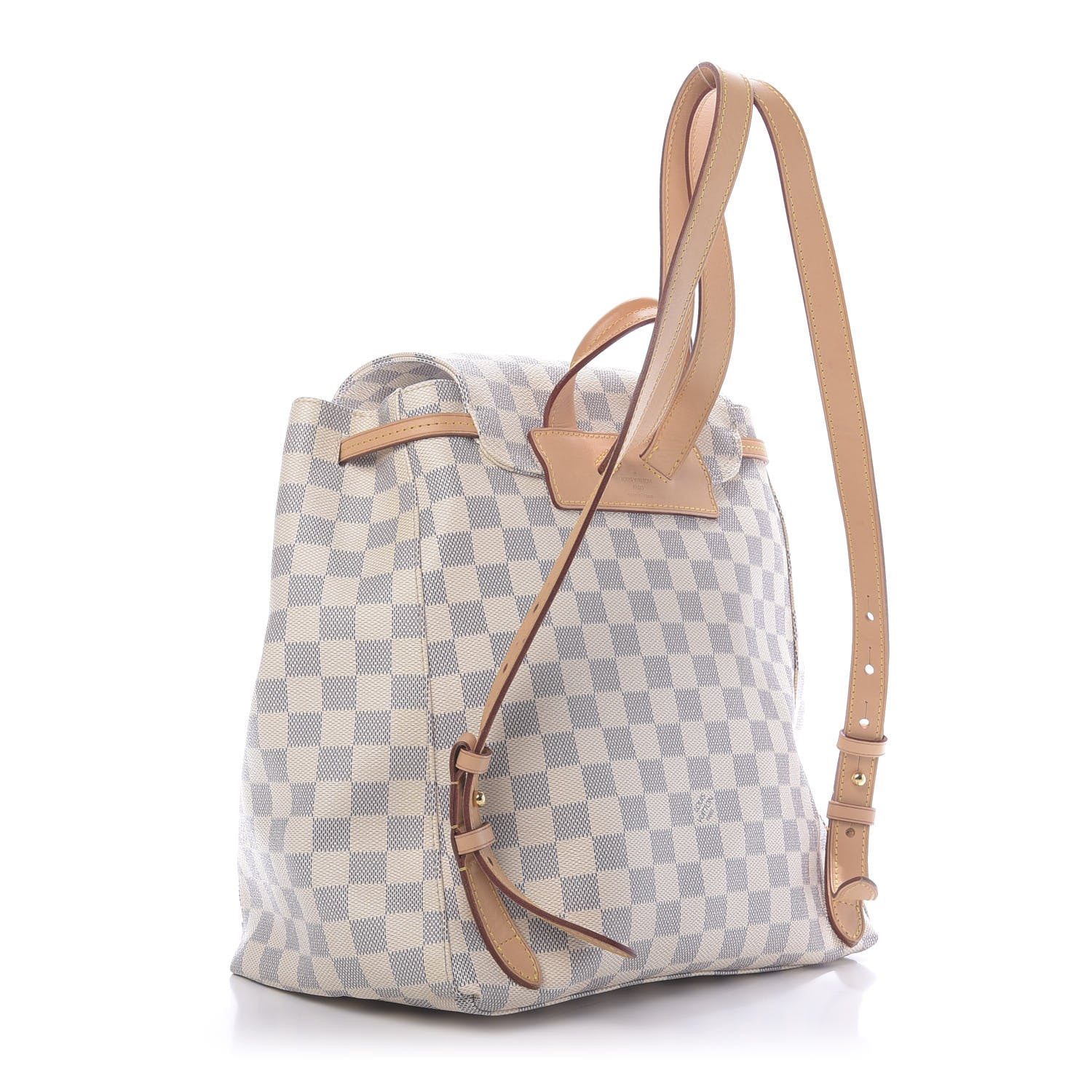 Louis Vuitton Damier Azur Sperone Backpack 2 of 8