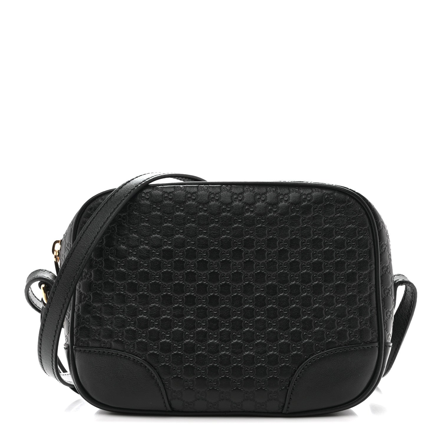 Gucci Microguccissima Mini Bree Messenger Bag Black 1 of 12