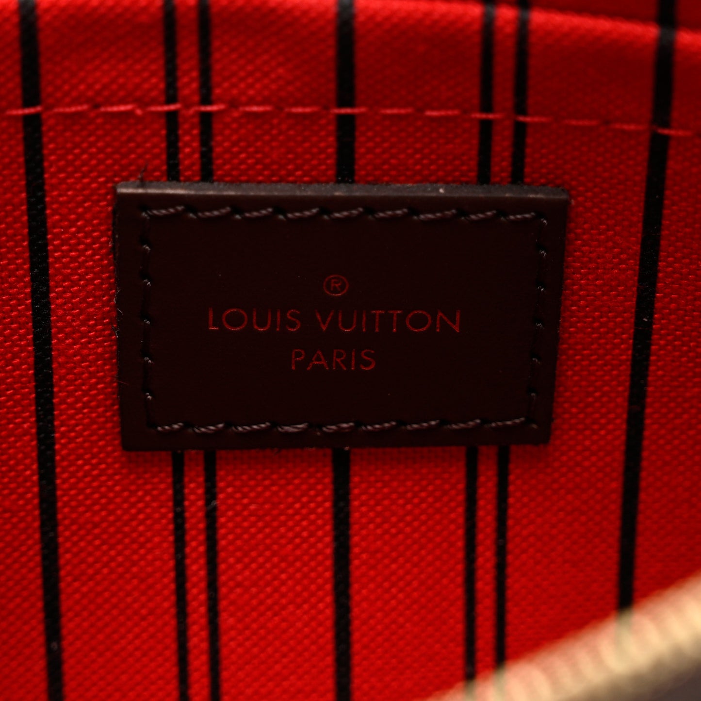 Damier Ebene Neverfull MM GM Pochette