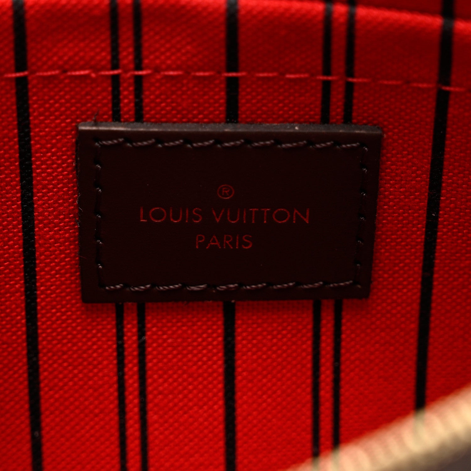 Louis Vuitton Damier Ebene Neverfull MM GM Pochette 6 of 6