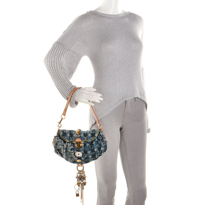Louis Vuitton Denim Raye Judy Blame Mini Pleaty 2 of 7