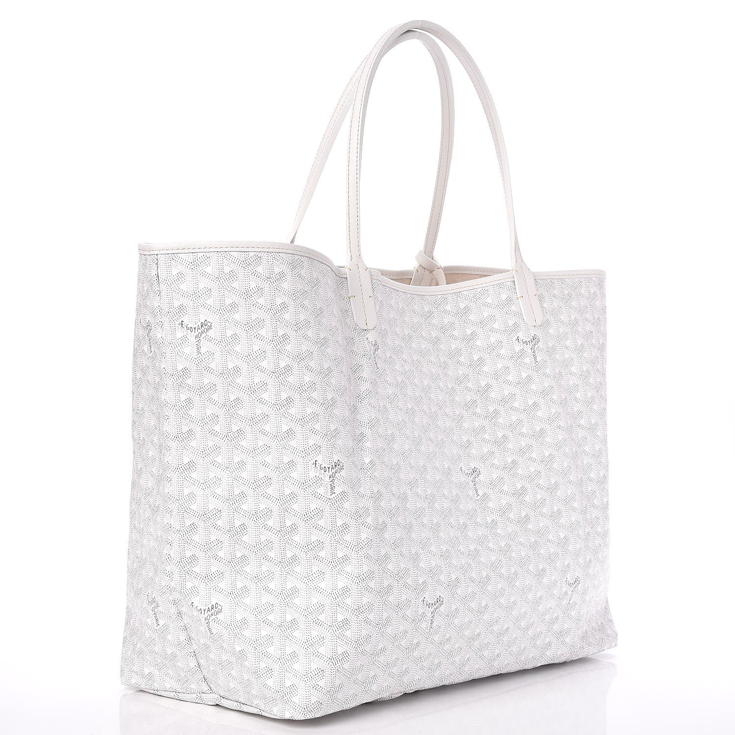 Goyard Goyardine Saint Louis GM White 3 of 7