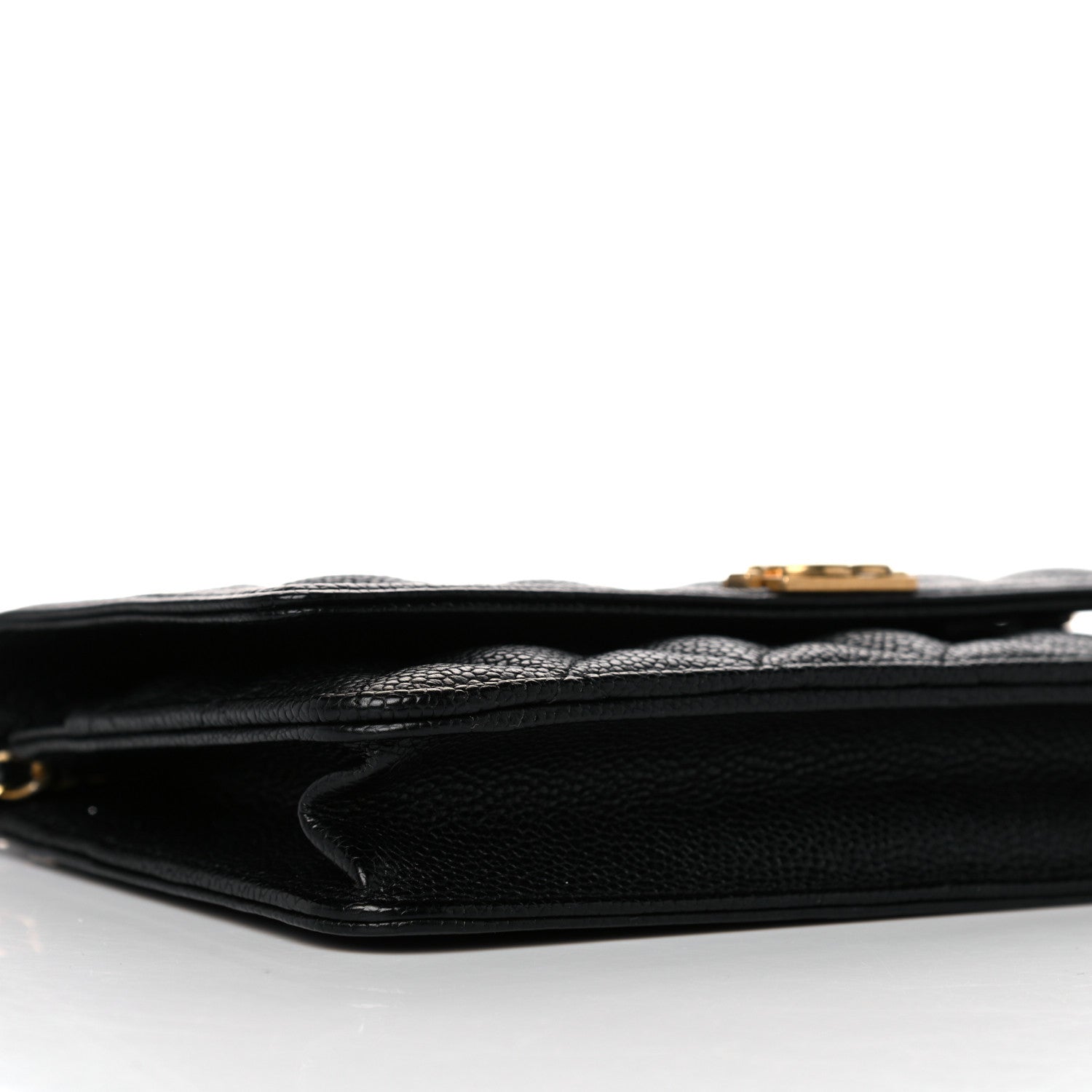 Chanel Caviar Quilted Boy Wallet On Chain WOC Black 8 of 10