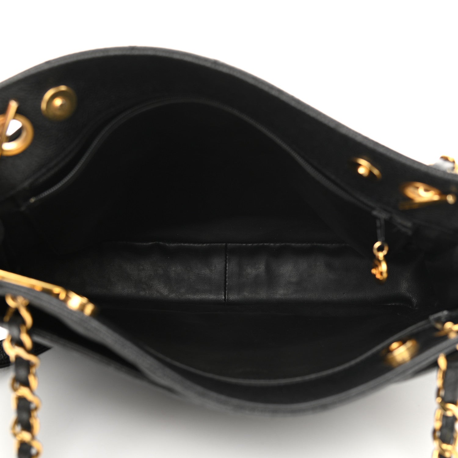 Chanel Caviar Quilted Shoulder Bag Black 4 of 9