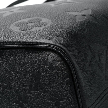 Louis Vuitton Empreinte Monogram Giant Neverfull MM Black 10 of 11
