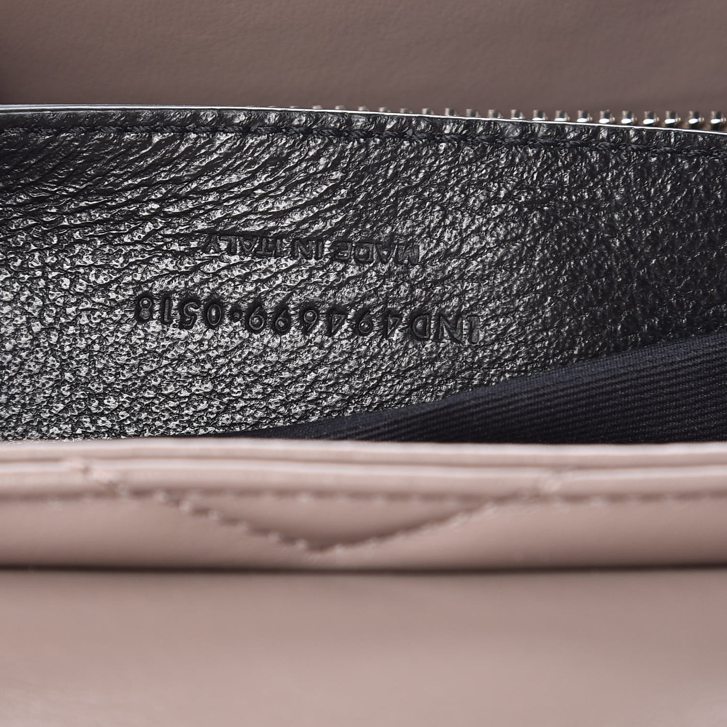 Calfskin Y Quilted Monogram Small Loulou Chain Satchel Mink