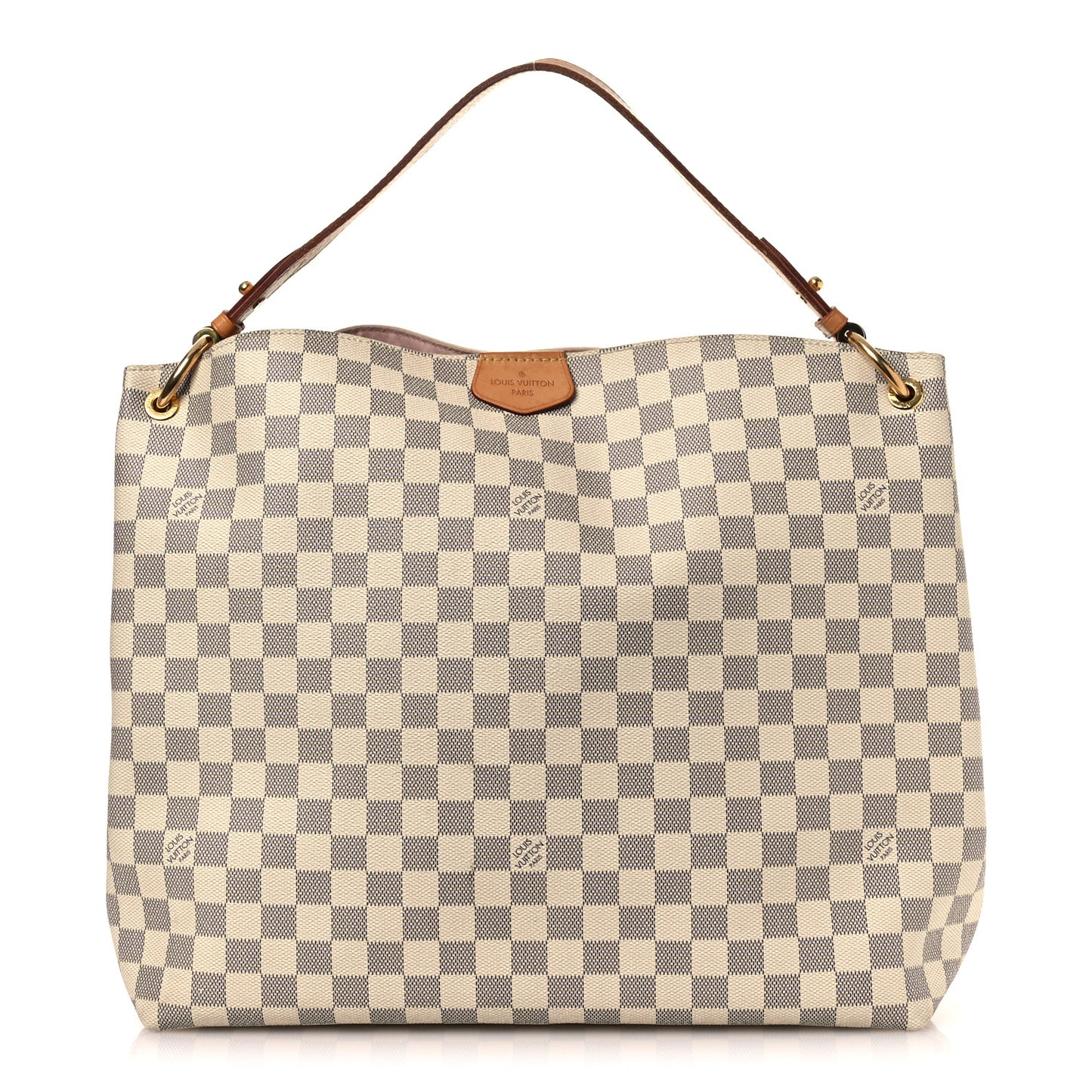 Damier Azur Graceful MM Rose Ballerine