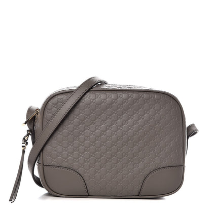 Gucci Microguccissima Mini Bree Messenger Bag Grey 1 of 7