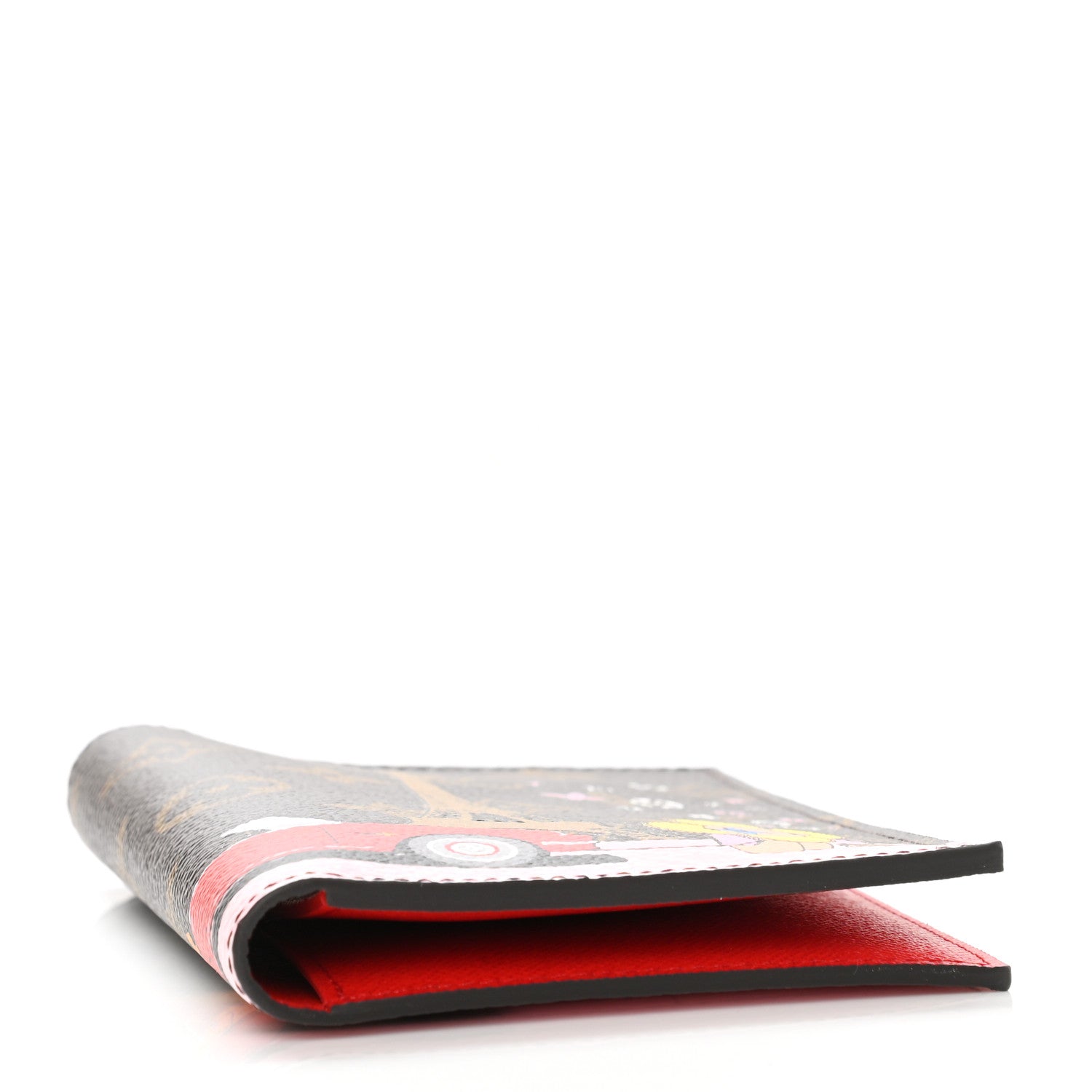 Louis Vuitton Monogram 2019 Christmas Animation Passport Cover Rouge 4 of 7