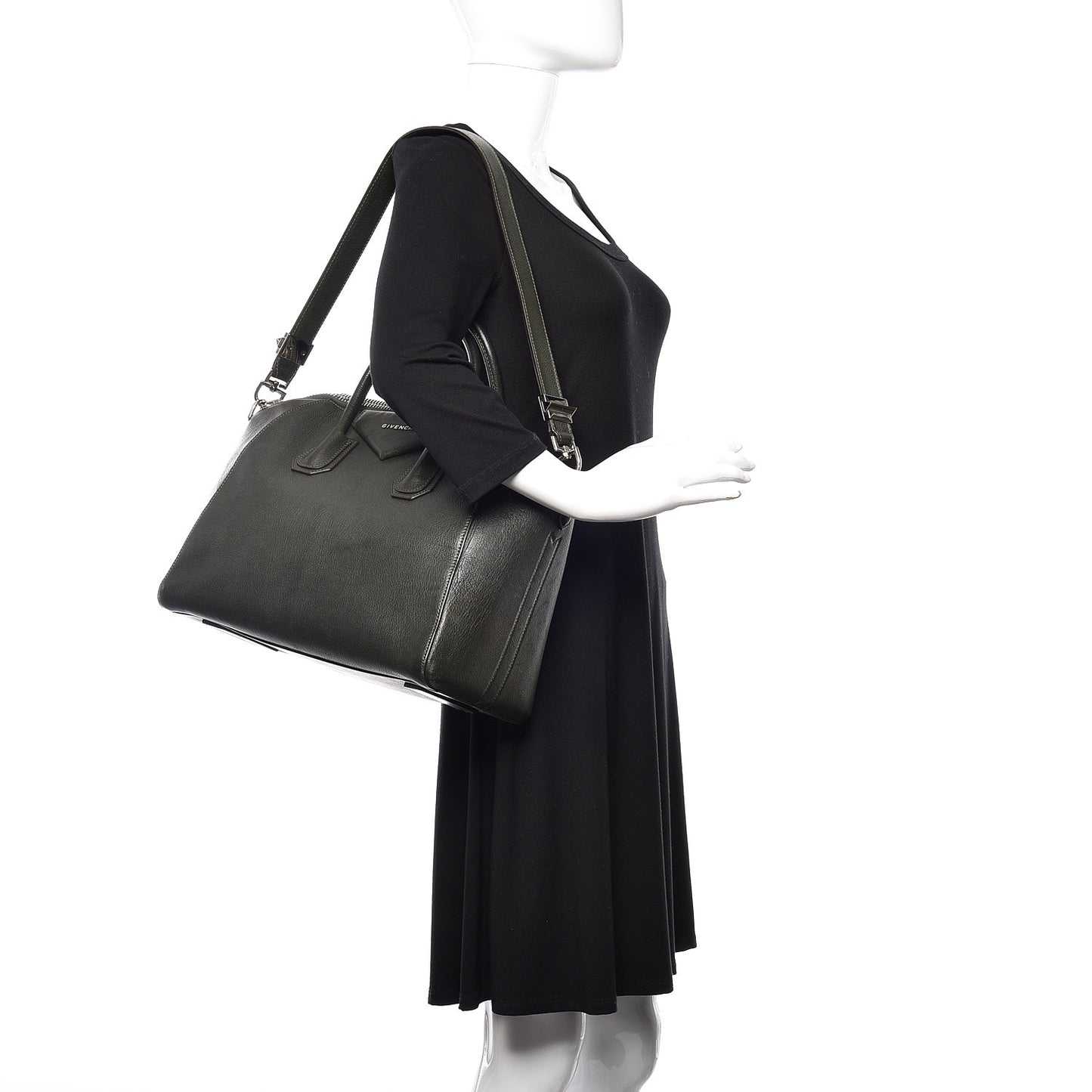 Sugar Goatskin Medium Antigona Military
