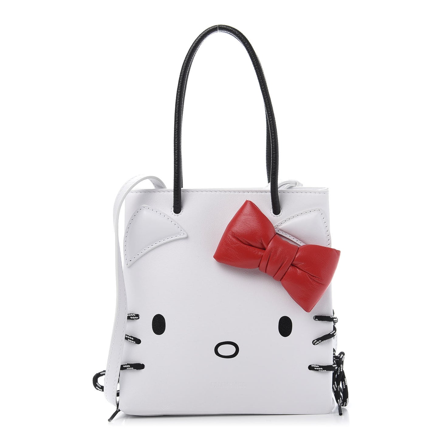Calfskin Hello Kitty Shopping Tote Optic White