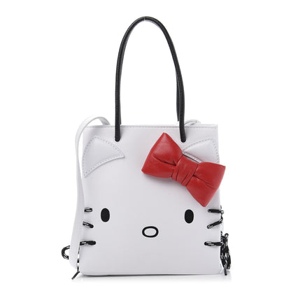 Balenciaga Calfskin Hello Kitty Shopping Tote Optic White 1 of 11