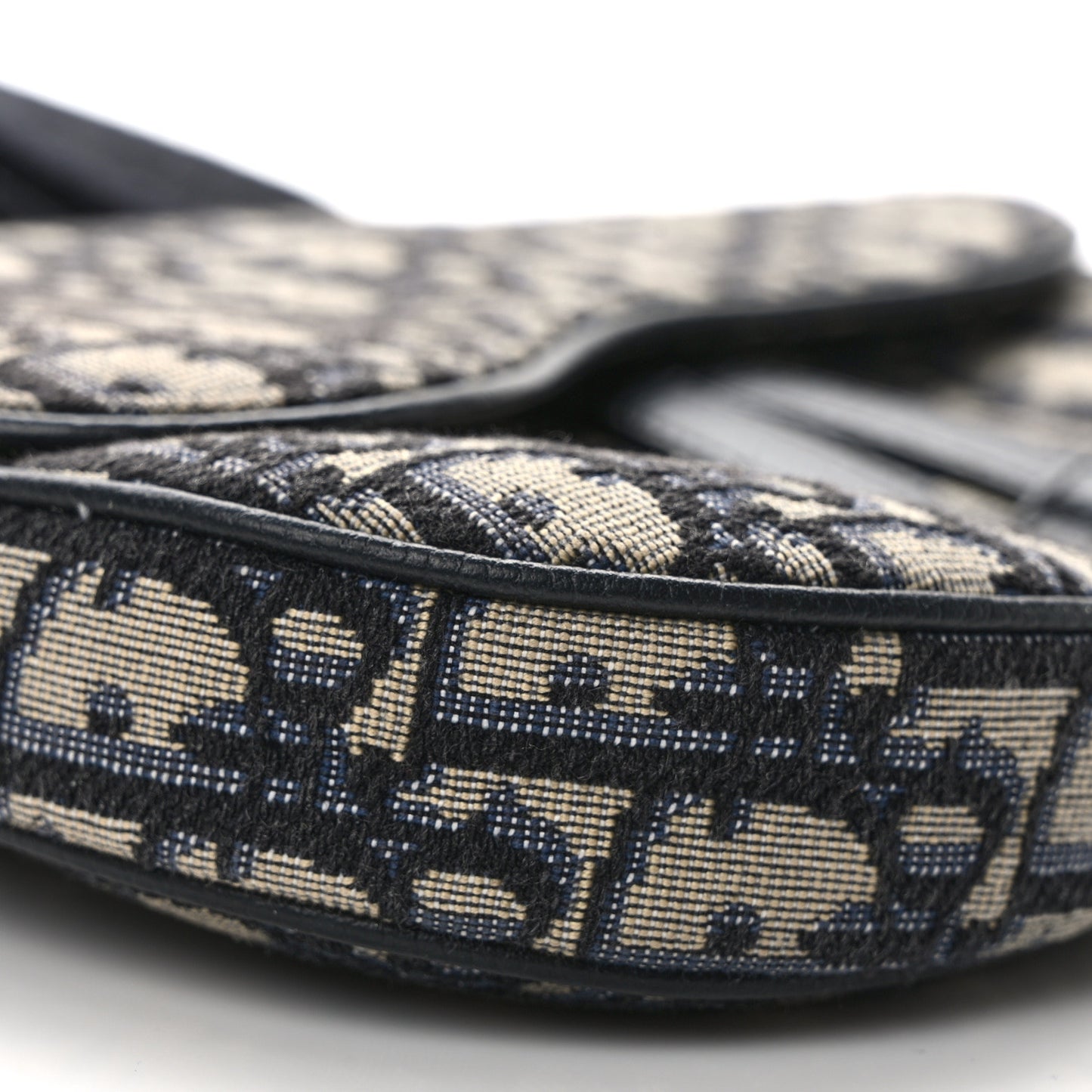 Oblique Mens Mini Saddle Bag Blue