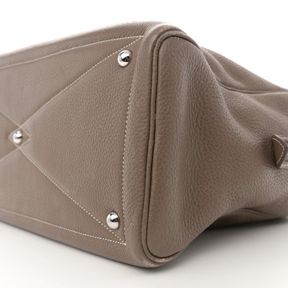 Hermes Taurillon Clemence Victoria II 35 Etoupe 10 of 15