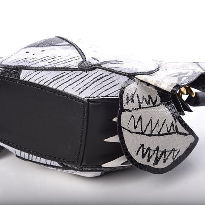 Burberry Snakeskin Pallas Helmet Bag Black 15 of 15