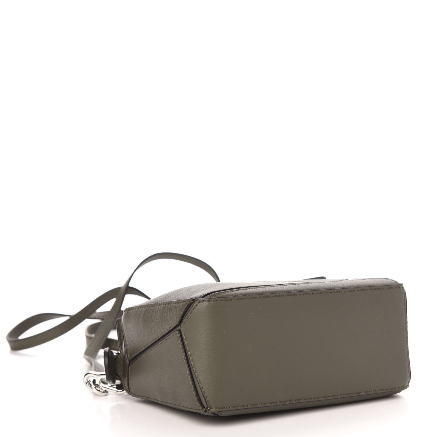 Loewe Calfskin Mini Puzzle Bag Khaki Green 4 of 10