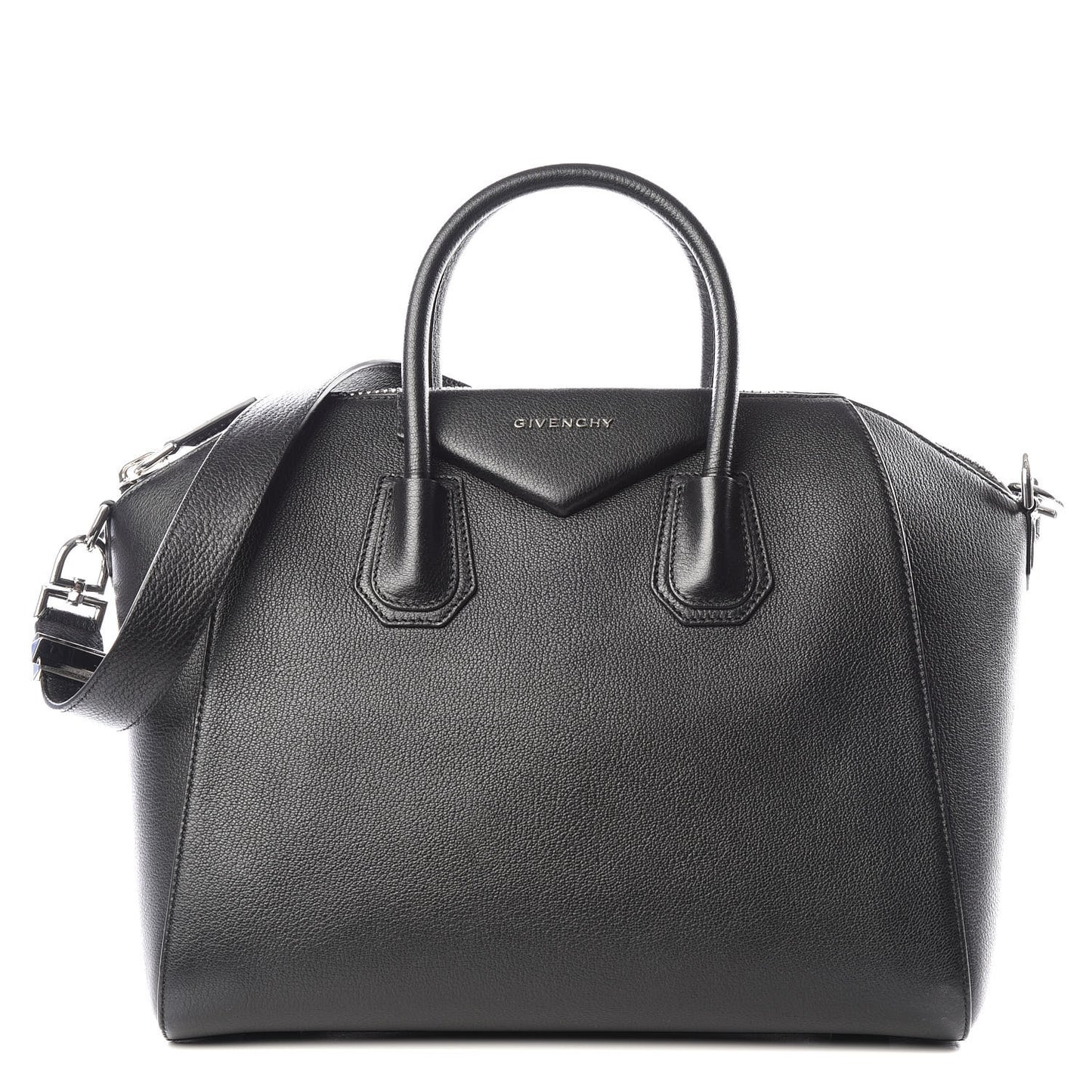 Sugar Goatskin Medium Antigona Black
