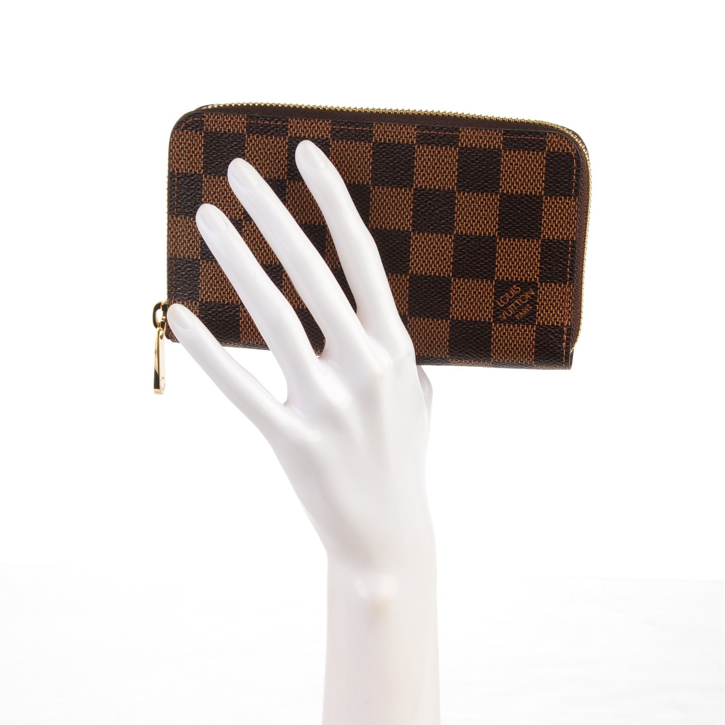 Damier Ebene Zippy Compact Wallet