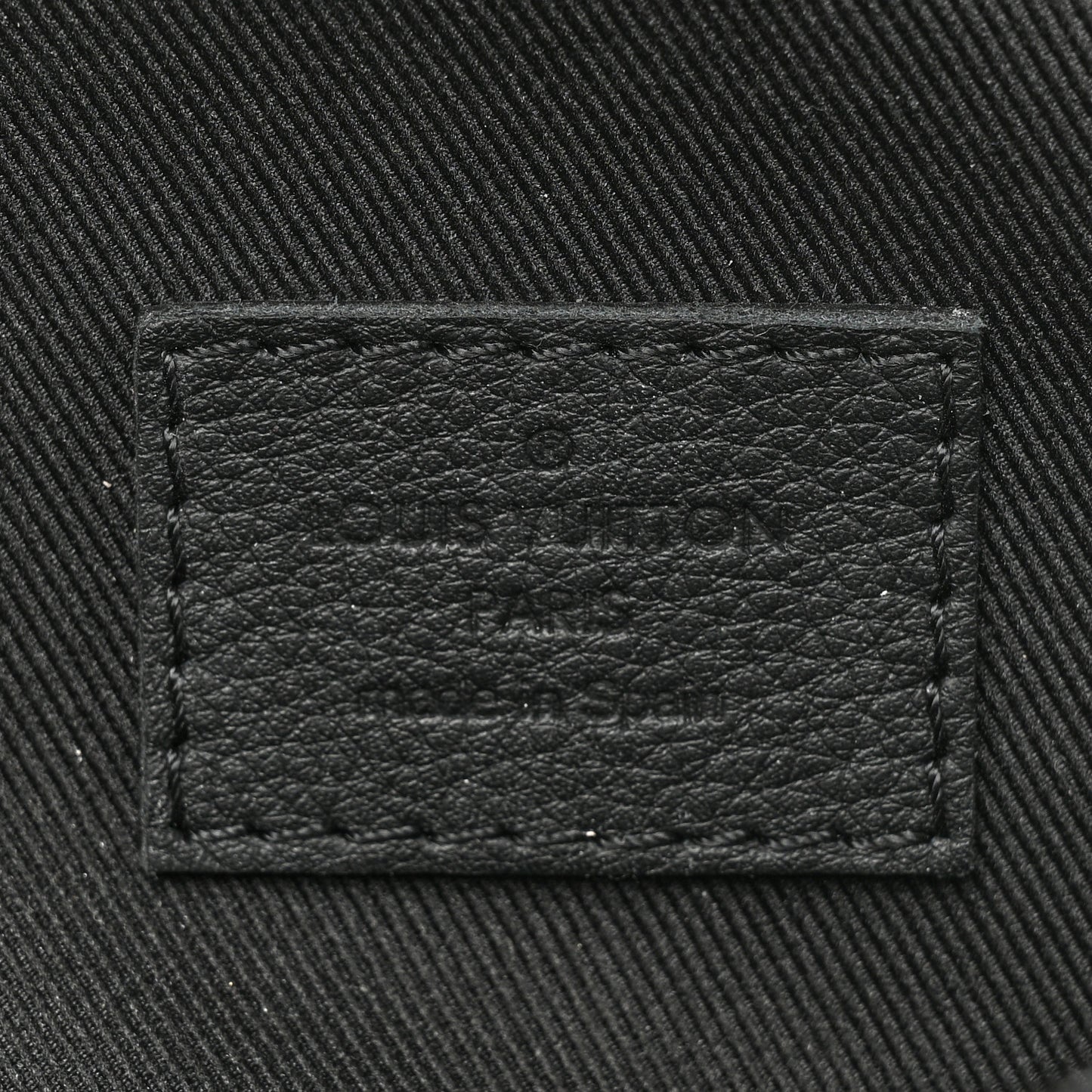 Calfskin Monogram Shadow Discovery Bumbag Black