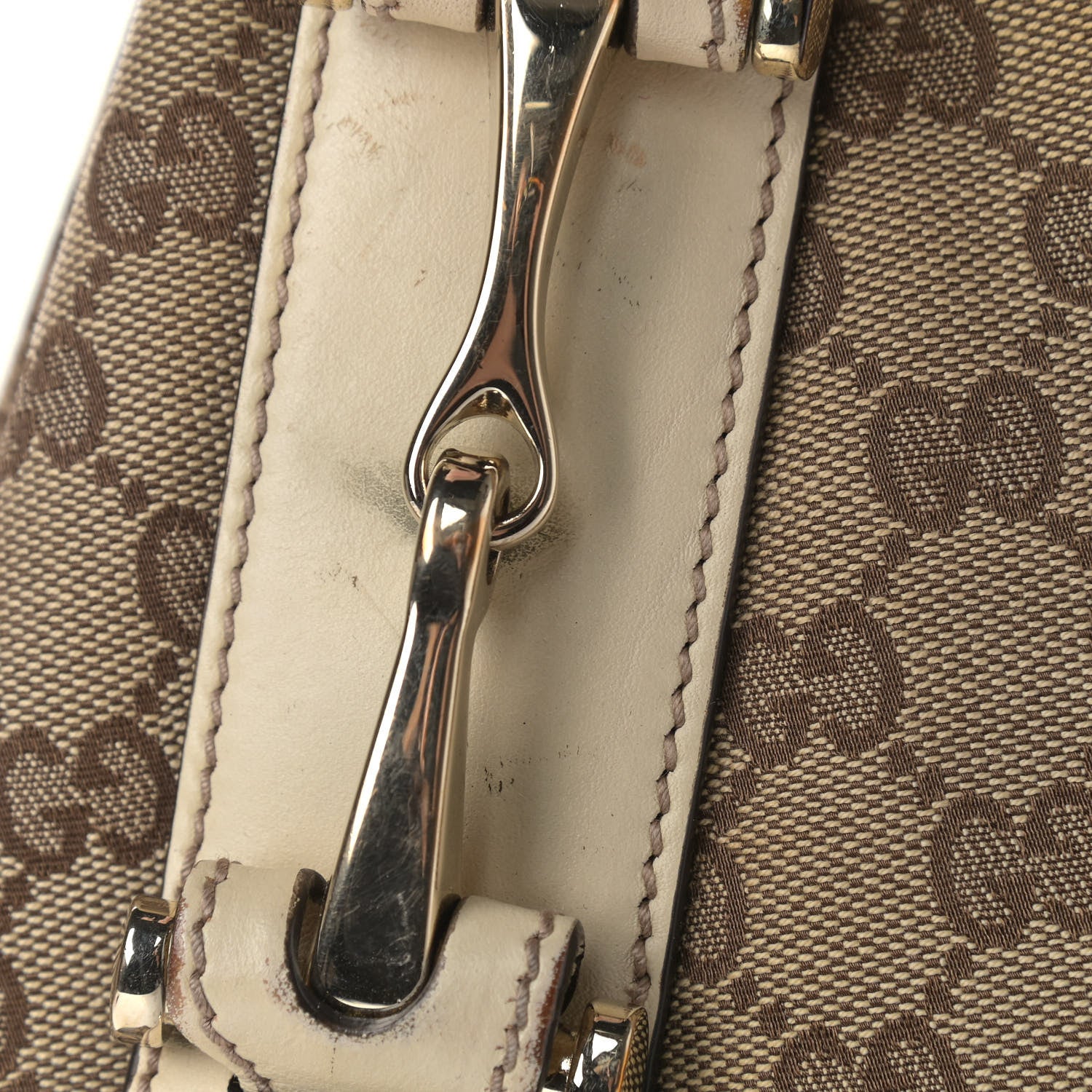 Gucci Monogram Medium Pelham Shoulder Bag Off White 15 of 16