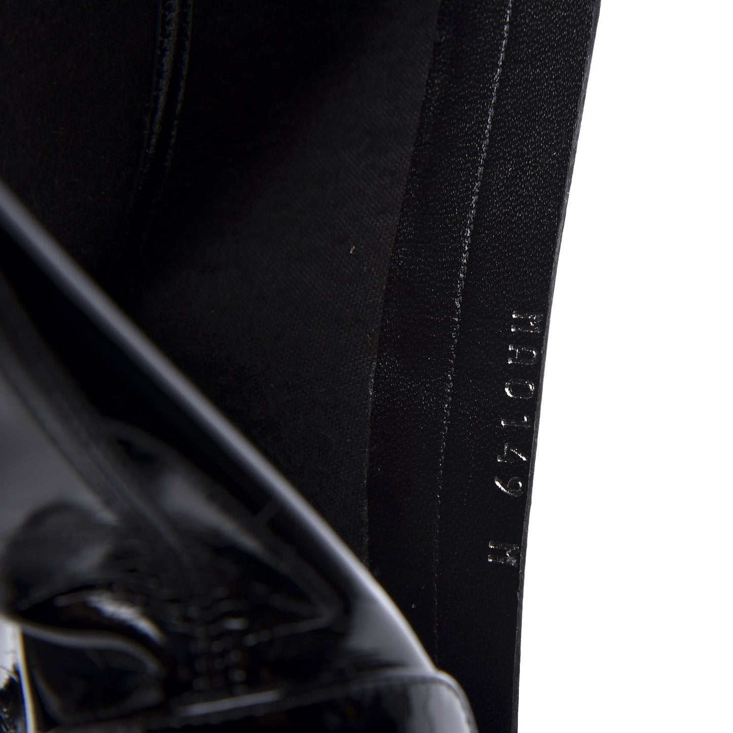Patent Uniformes Silhouette Ankle Boots 39 Black