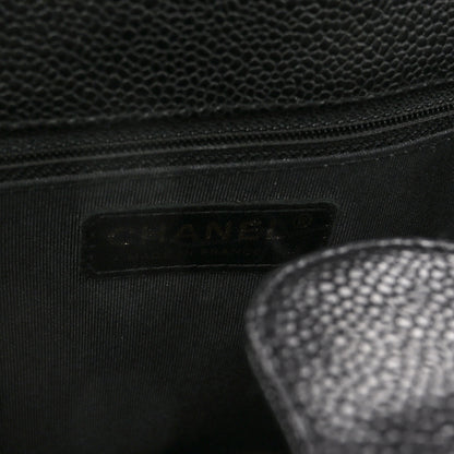 Chanel Caviar Quilted Petit Shopping Tote PST Black 7 of 11