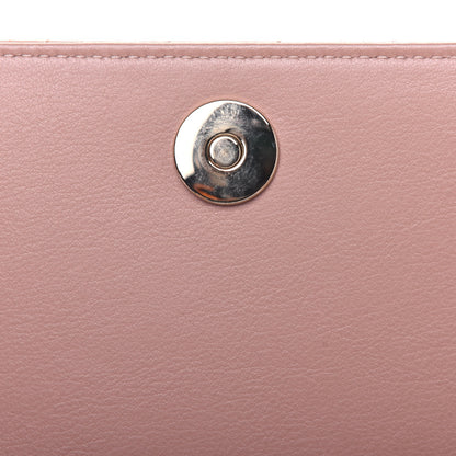 Christian Dior Patent Cannage Lady Dior Convertible Clutch Rose Des Vents 8 of 14