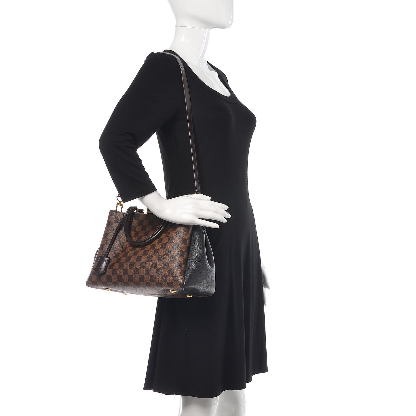 Damier Ebene Cuir Taurillon Brittany Black