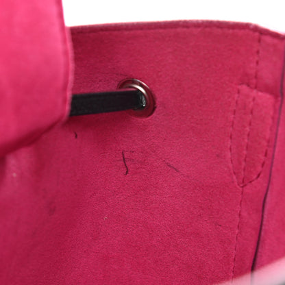 Louis Vuitton Calfskin Lockme Bucket Black 11 of 13