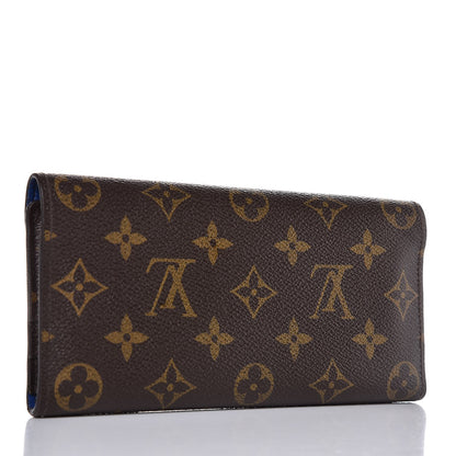 Louis Vuitton Monogram Josephine Wallet Blue 3 of 11