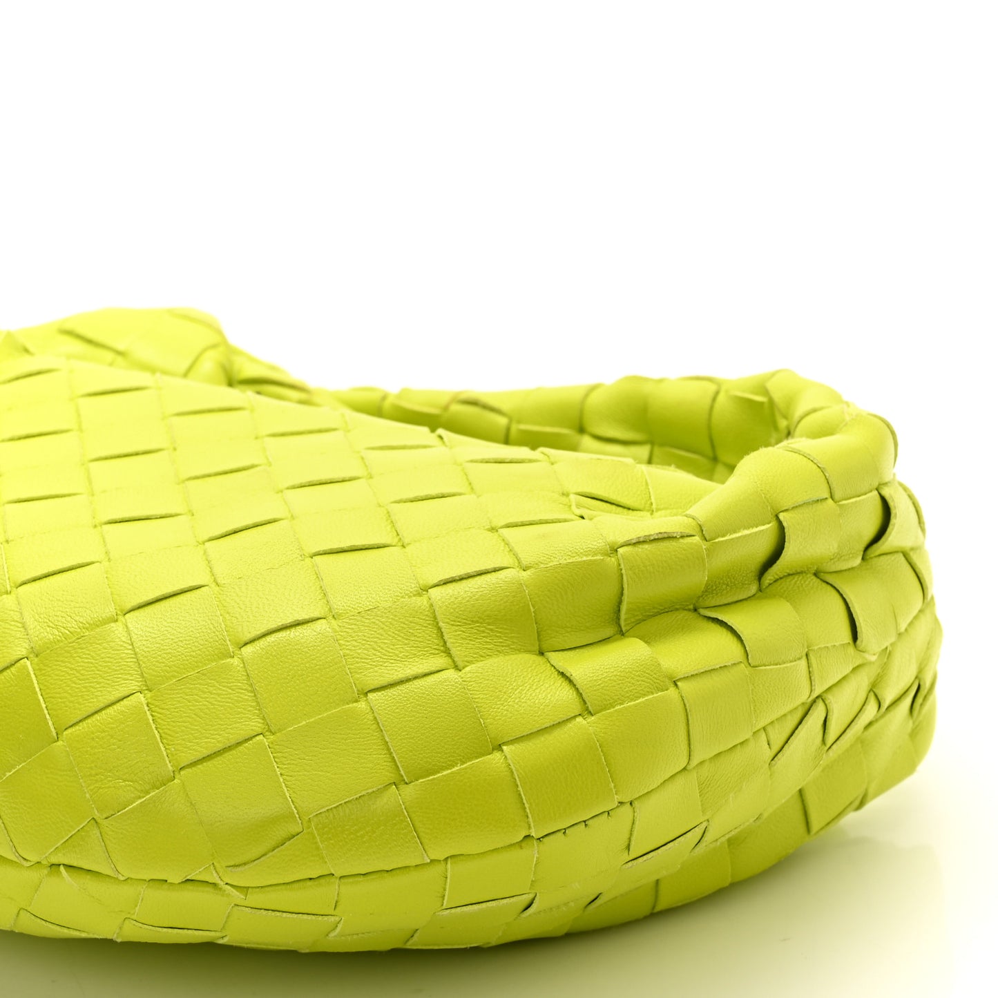 Nappa Intrecciato Mini Jodie Kiwi