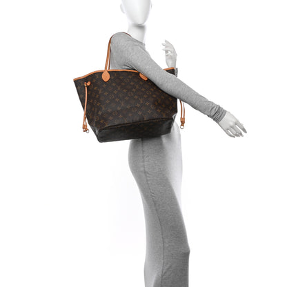 Louis Vuitton Monogram Neverfull MM 2 of 9