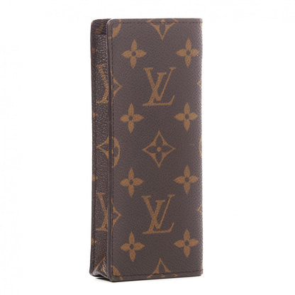 Louis Vuitton Monogram Etui a Lunettes Simple Eyeglass Case 2 of 7