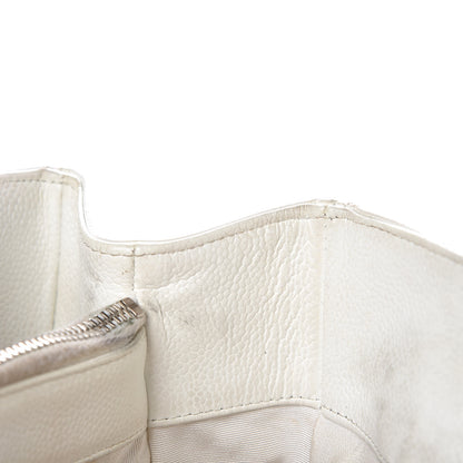 Chanel Caviar Quilted Grand Shopping Tote GST White 26 of 27