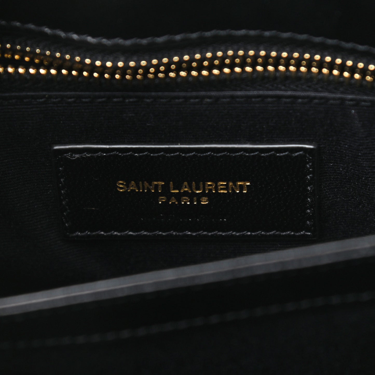 Velvet Y Quilted Monogram Toy Loulou Chain Satchel French Black