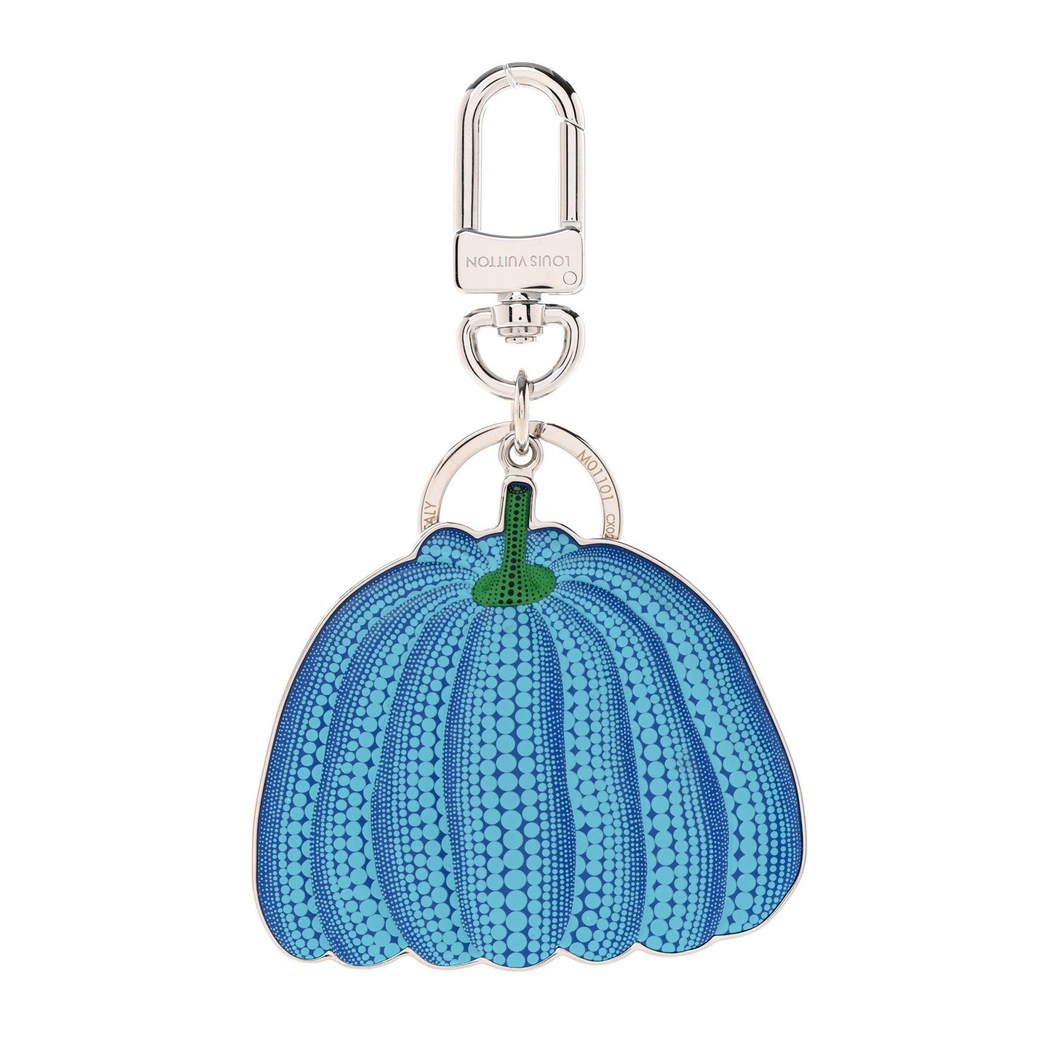 Louis Vuitton LV X YK Pumpkin Key Holder Bag Charm Blue 1 of 4