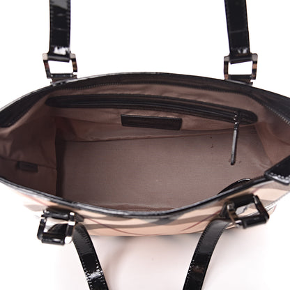 Burberry Supernova Check Regent Tote Black 5 of 16