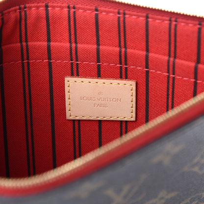 Louis Vuitton Monogram Neverfull MM GM Pochette Cherry 5 of 6