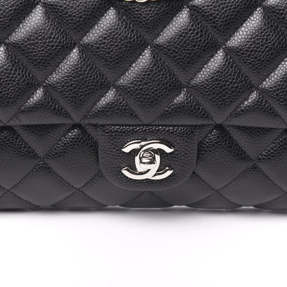 Chanel Caviar Quilted Clutch With Chain Flap Black 9 of 10