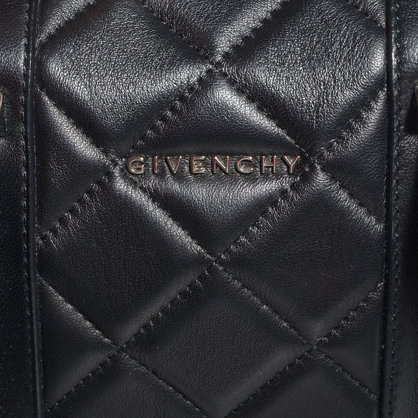 Lambskin Quilted Large Lucrezia Black
