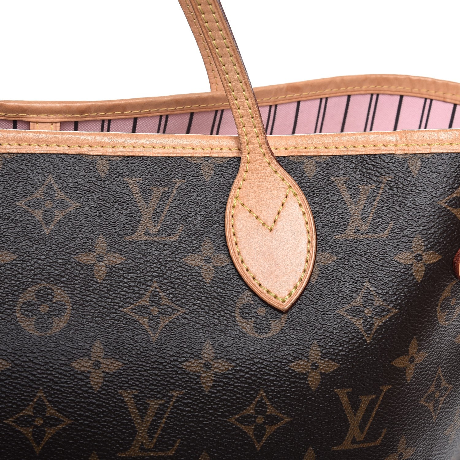 Louis Vuitton Monogram Neo Neverfull MM Rose Ballerine 11 of 11