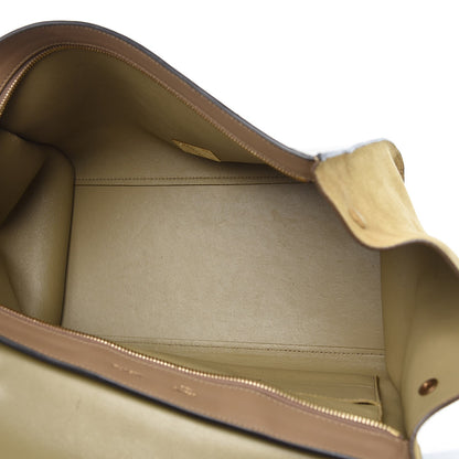 Celine Calfskin Suede Tri-color Small Trapeze 6 of 10